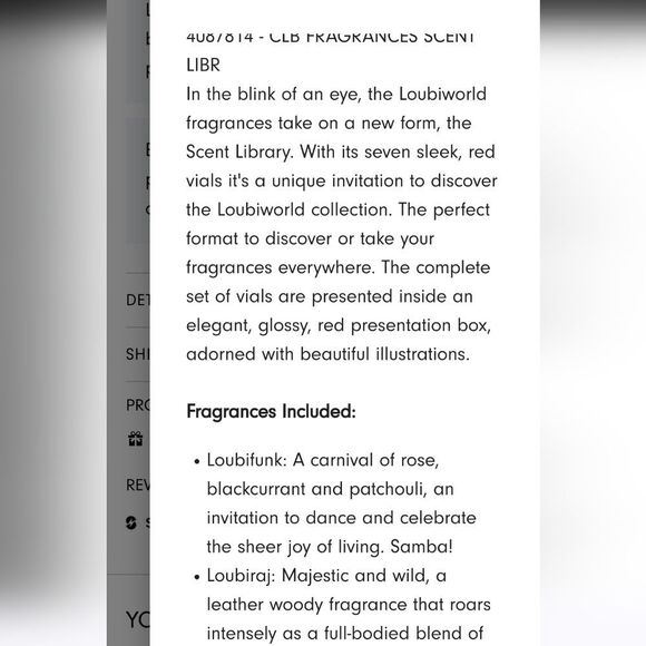 Christian Louboutin Loubiworld Scent Library - Picture 9 of 11